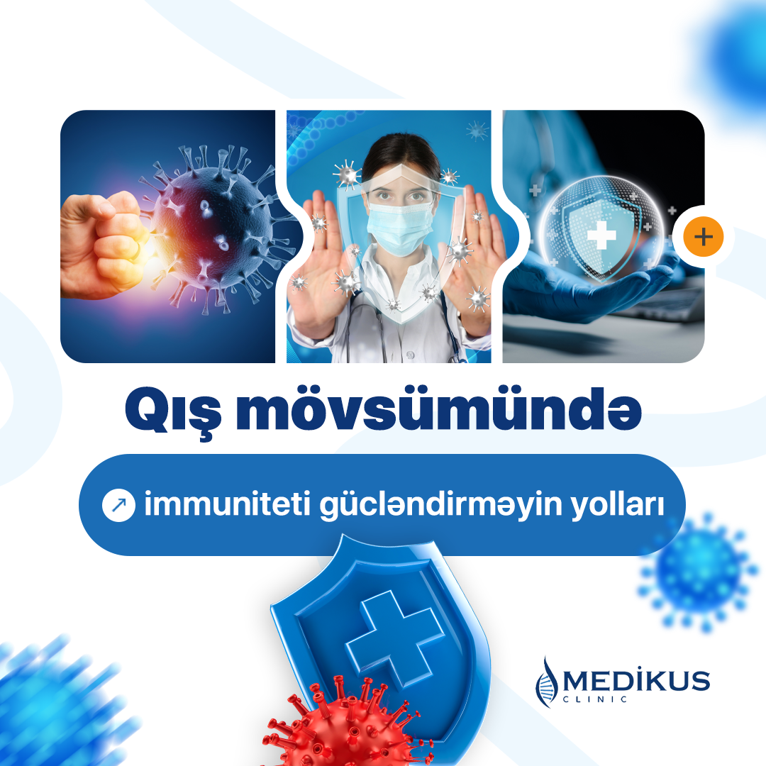 Qış mövsümündə immuniteti gücləndirməyin yolları